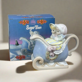 Precious Moments Sugar Town Ceramic Teapot