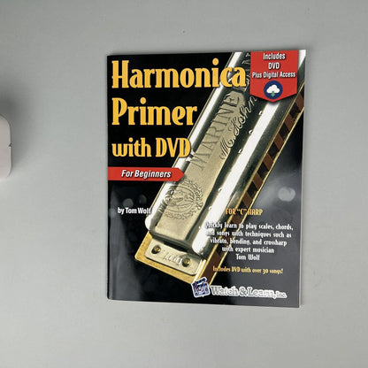 Learn Harmonic Primer for beginners by Tom Wolf, DVD Included