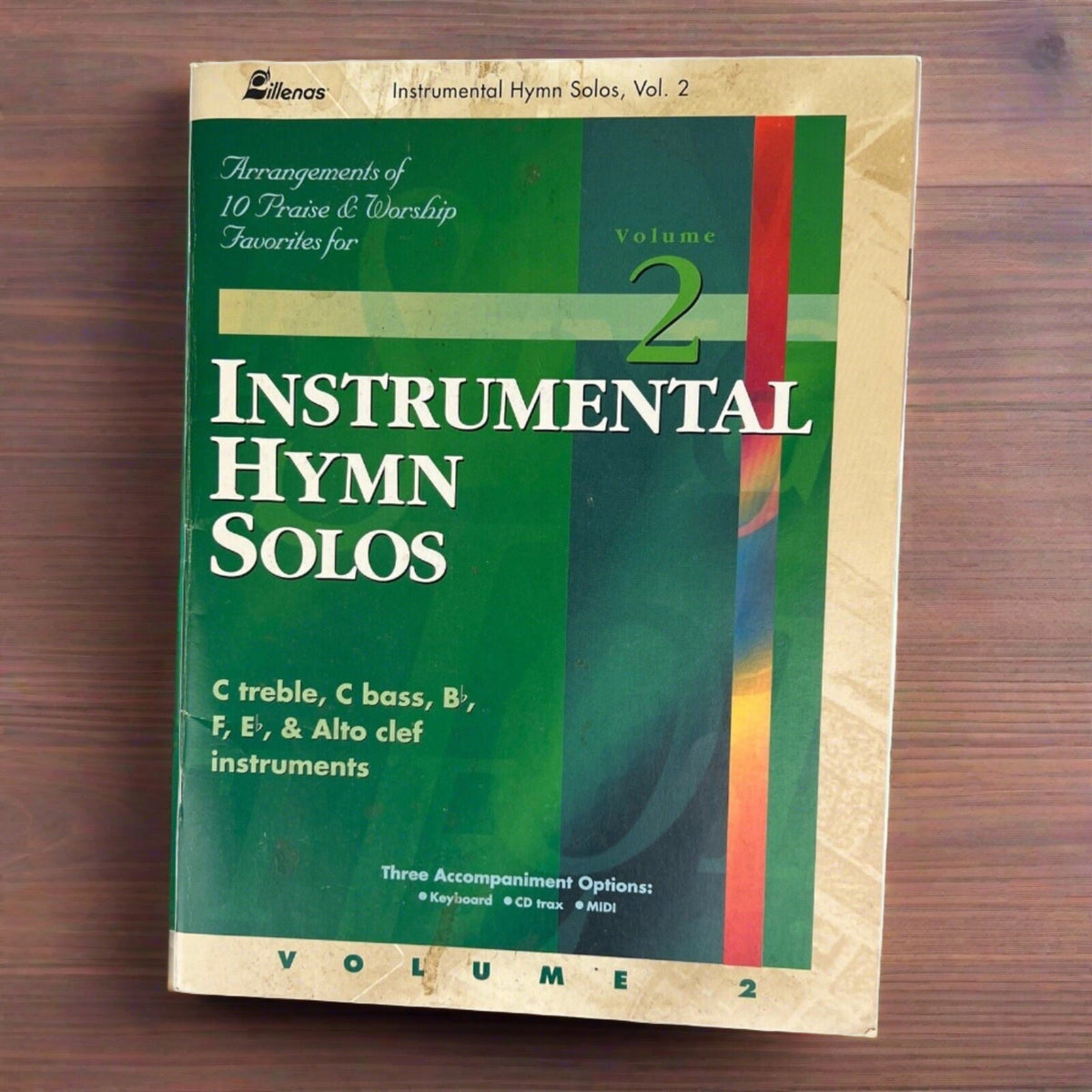 Instrumental Hymn Solos Vol. 2-Lillenas-C,Bflat,F, Eflat & Alto Clef instruments