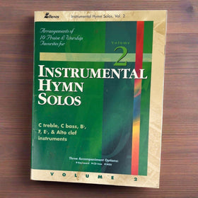 Instrumental Hymn Solos Vol. 2-Lillenas-C,Bflat,F, Eflat & Alto Clef instruments