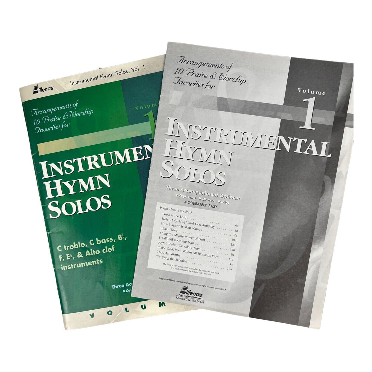 Instrumental Hymn Solos Vol. 2-Lillenas-C,Bflat,F, Eflat & Alto Clef instruments