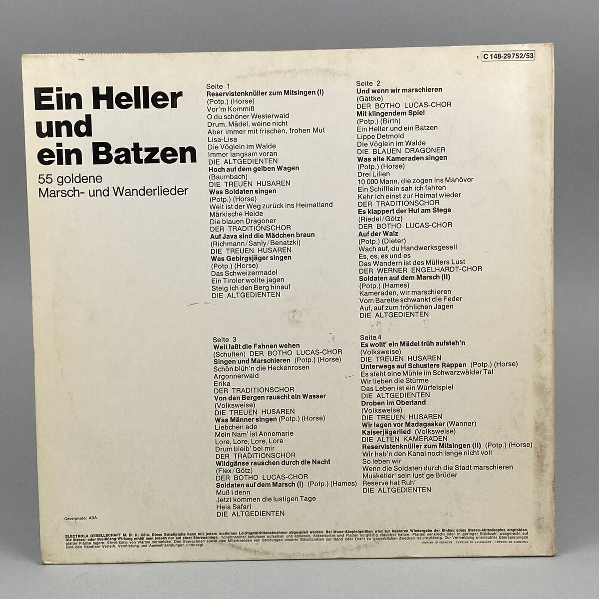 EIN HELLER und ein BATZEN RARE NM 2LP’S C148-29752/53 German Import Ex