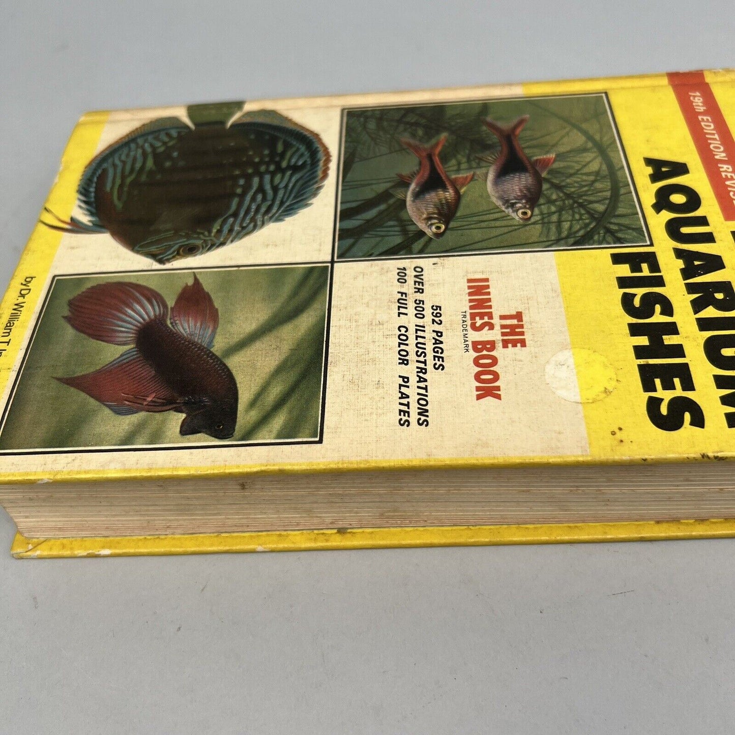 Exotic Aquarium Fishes Dr William T The Innes Book 1966 19th Revised Edition, HC