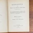 Antique 1893 Book Kidnapped by ROBERT LOUIS STEVENSON (Hardcover)