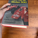 SIGNED Indy 500 racing book "They Call Me Mister 500" Andy Granatelli story