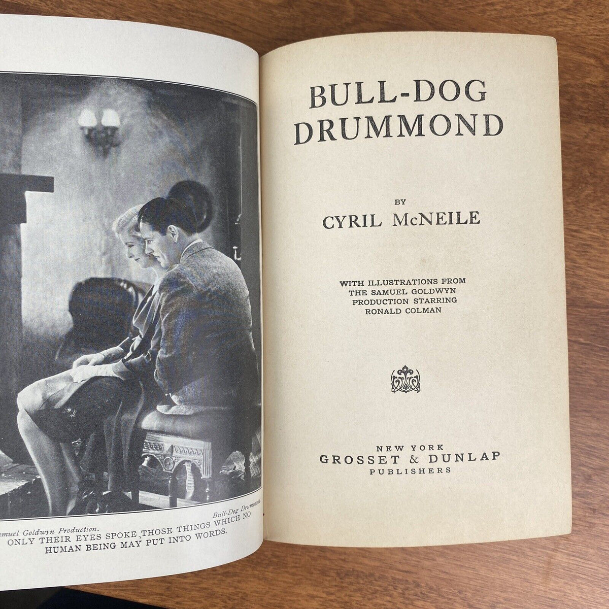 Bull-Dog Drummond by Cyril McNeile 1920 Hardcover