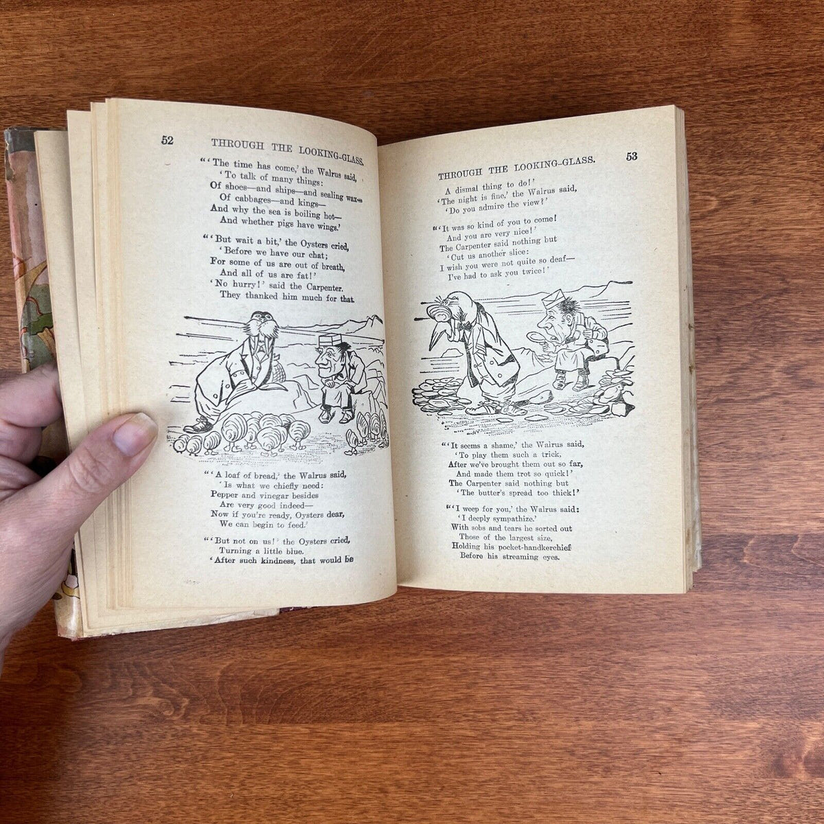 Antique, Alice Through the Looking-Glass by Lewis Carroll