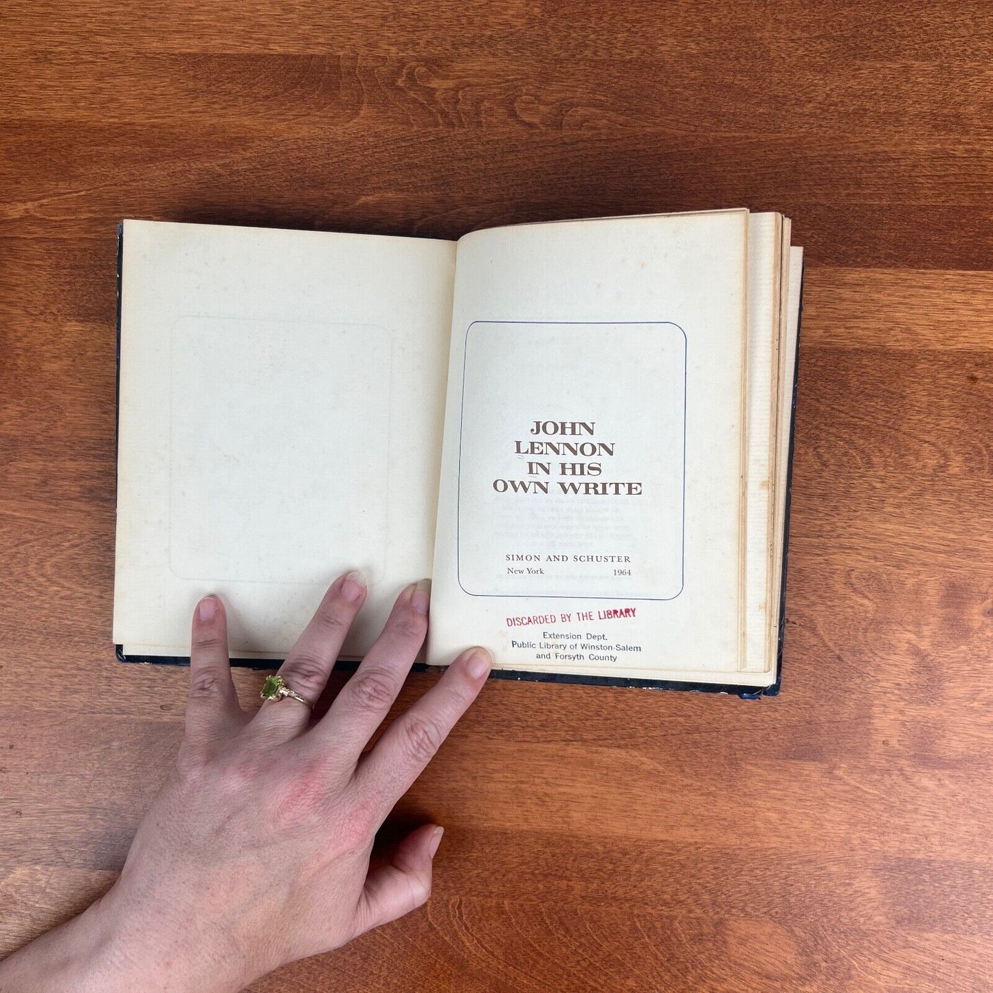 In His Own Write by John Lennon 1964, Third Printing Hardcopy