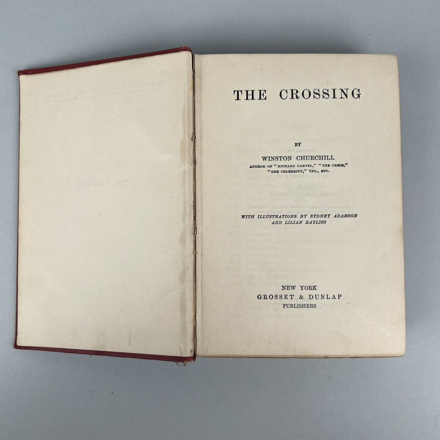 The Crossing by Winston Churchill 1908