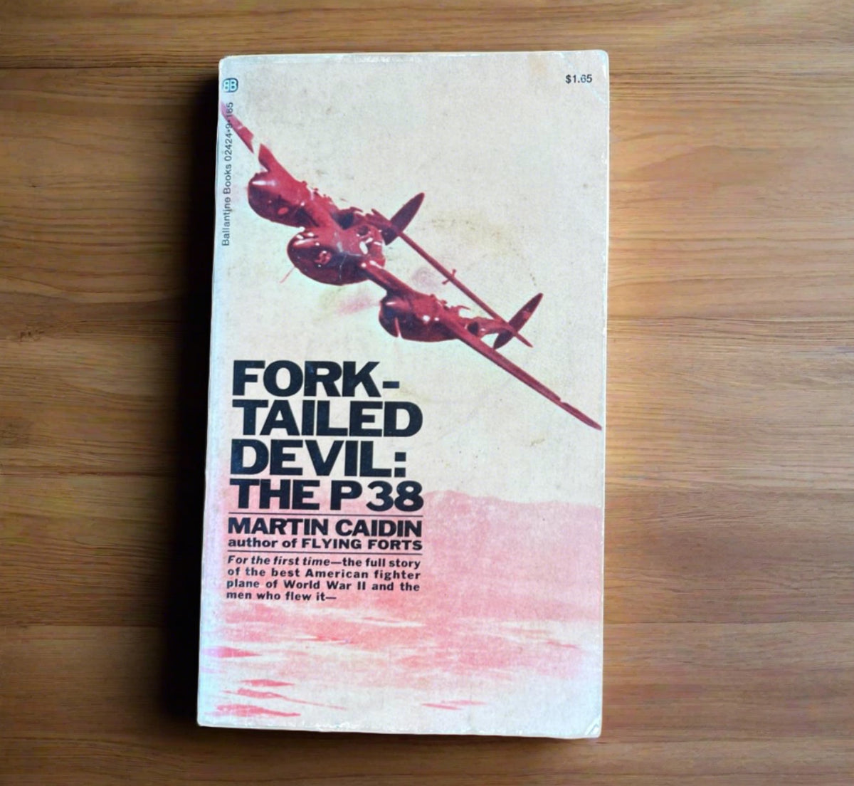 Fork-Tailed Devil: The P-38 by Martin Caidin 1973, Paperback