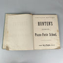 Antique 1884 Hunten's Piano Forte Sicilian Edition (English and French)