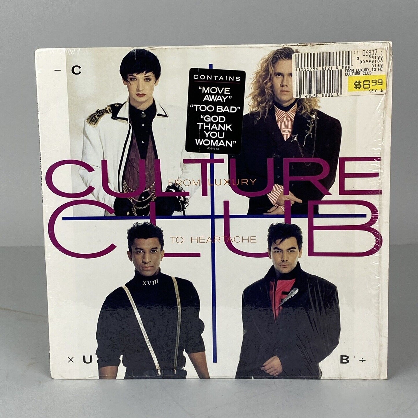 From Luxury to Heartache by Culture Club 1986 Vinyl Record LP