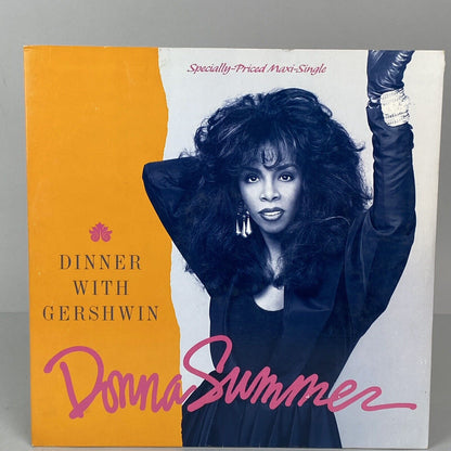 2 Records: This Time I Know Its For Real & Dinner with Gershwin - Donna Summer