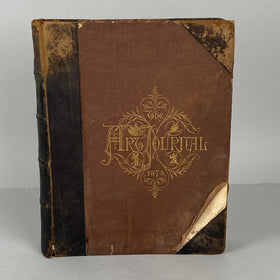 The Art Journal for 1875 Vol. 1 published in New York by Appleton & Co