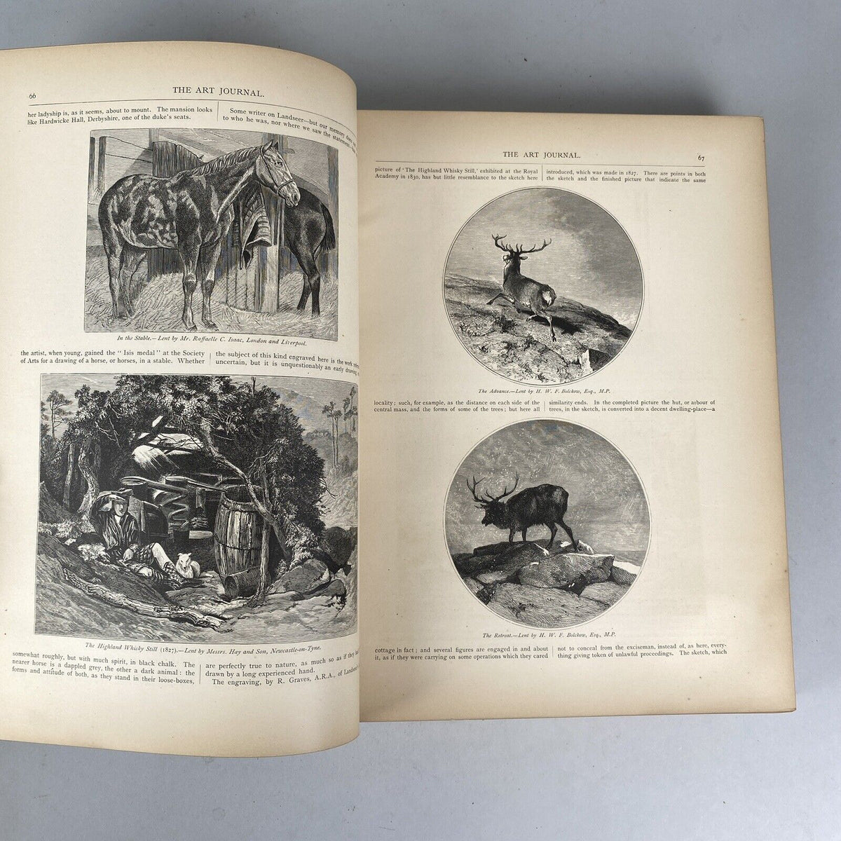 The Art Journal for 1875 Vol. 1 published in New York by Appleton & Co