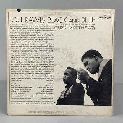 Lou Rawls Black and Blue  Vinyl Record, by Capital Records,