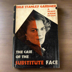 Perry Mason 12 ES Gardner Case of the Substitute Face 1938. 1947 DJ