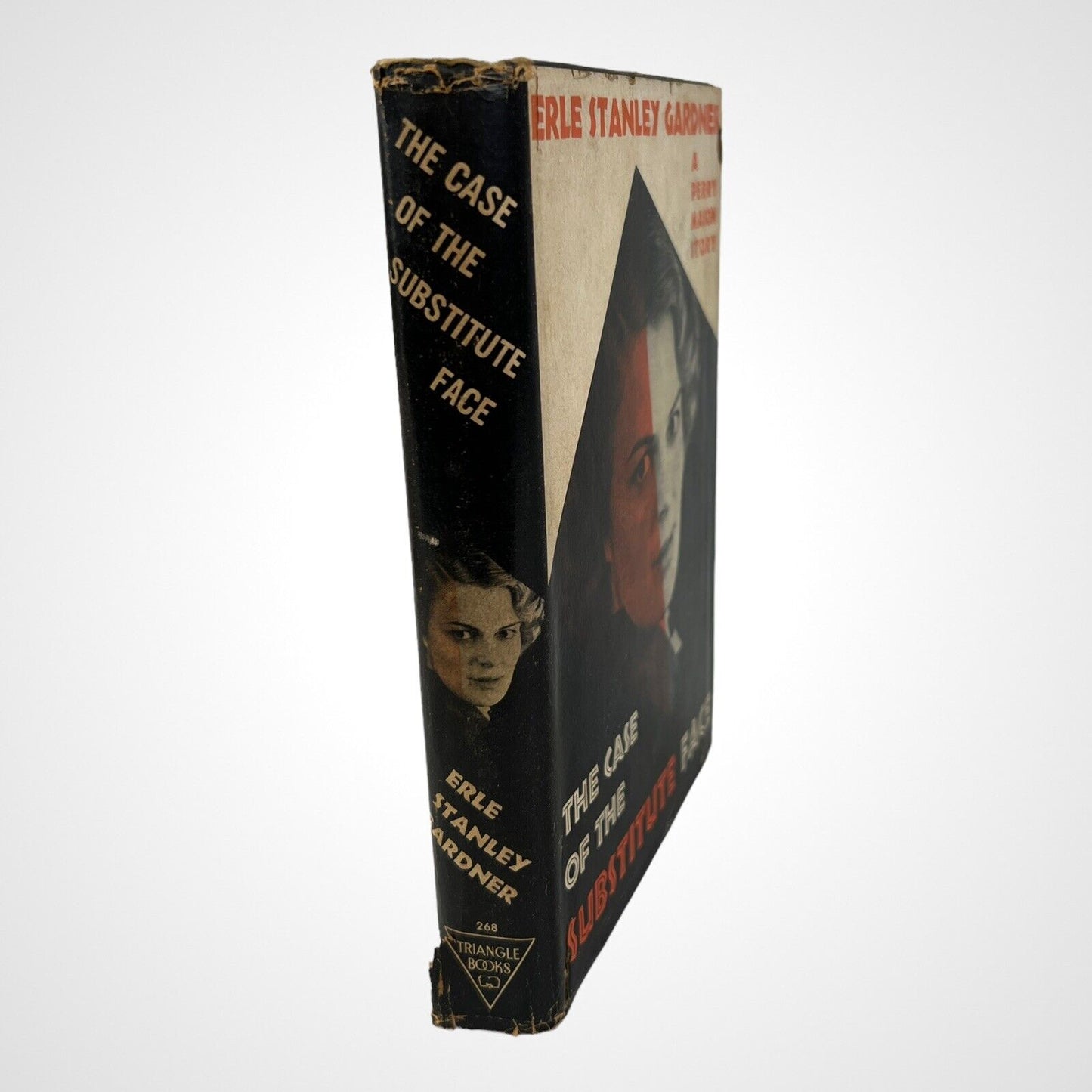 Perry Mason 12 ES Gardner Case of the Substitute Face 1938. 1947 DJ