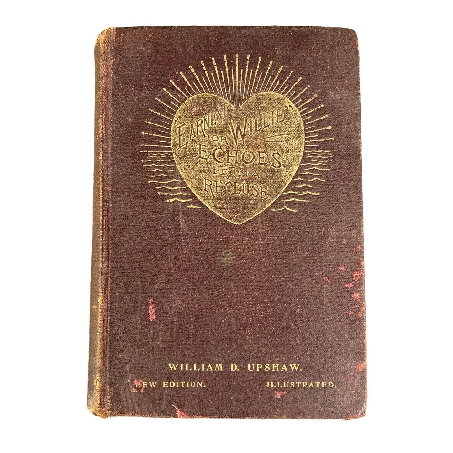 Echos From a Recluse 1896 Earnest Willie (Antique Book)