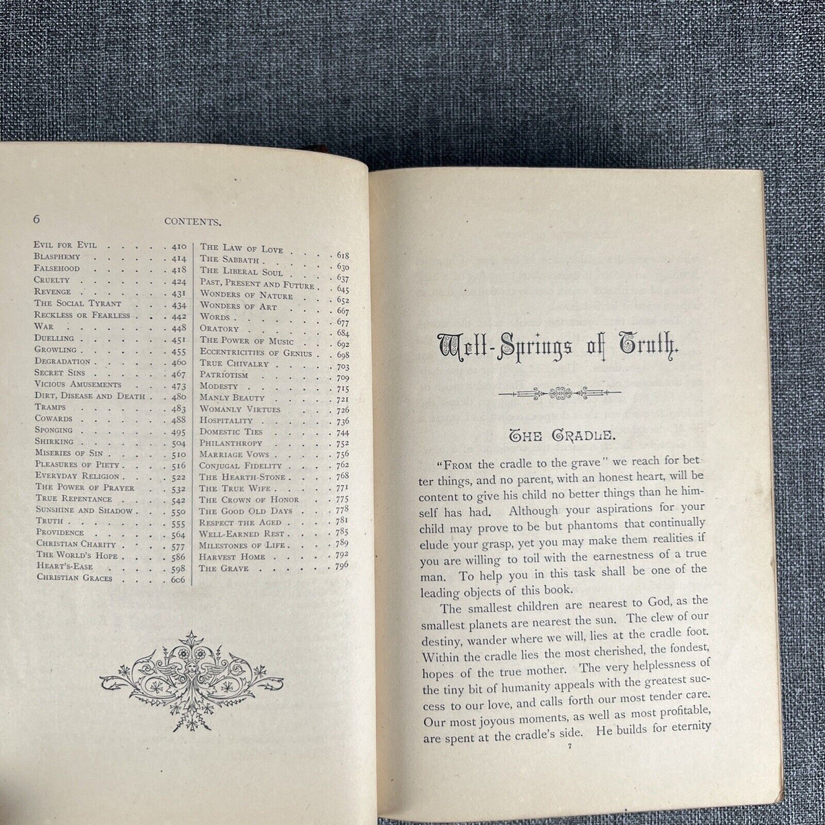 1883 Well Springs Of Truth Upon The Kings Highway To Peace Prosperity W.W Breese