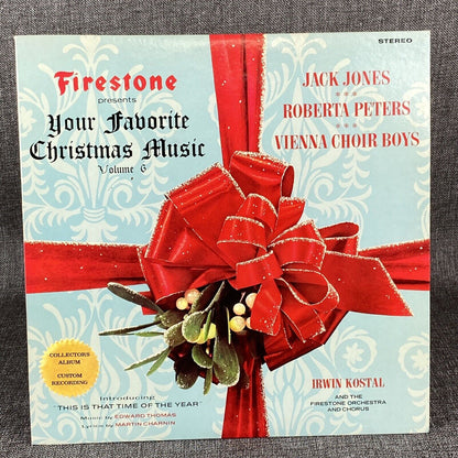 Firestone Presents Your Favorite Christmas Music Vol. 6 Record 33 RPM SLP 7014