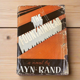 Fountainhead by Ayn Rand 1943 Hardcover with Dust Cover