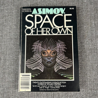 Isaac Asimov's Space of Her Own - Editor Shawna McCarthy 1st Printing 1983