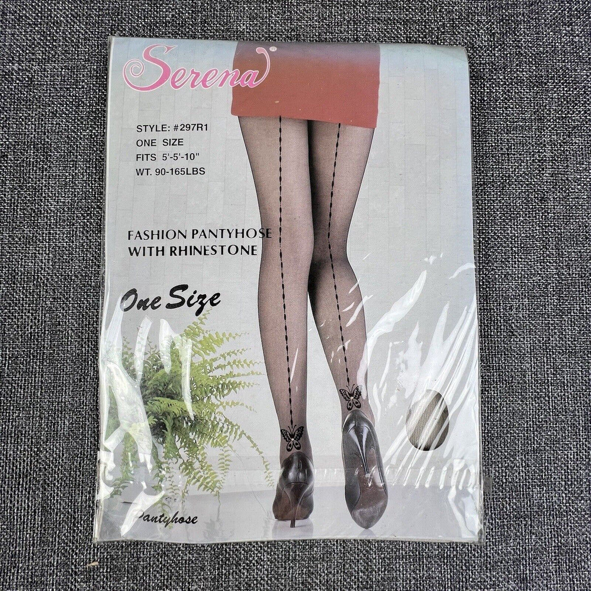 Lot of 4 Vintage Fashion Panty hose One Size Up to 165