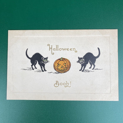 Antique Postcard Halloween Booh! G. A. Company Cincinnati OH 1911, unposted