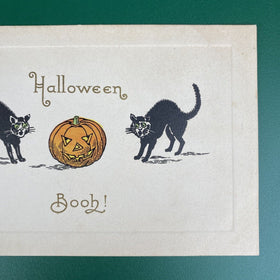 Antique Postcard Halloween Booh! G. A. Company Cincinnati OH 1911, unposted