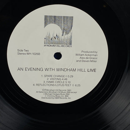 An Evening With Windham Hill Live Album Vinyl LP Record EXCELLENT