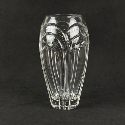 Vintage Rogaska Crystal Glass Vase 10" tall