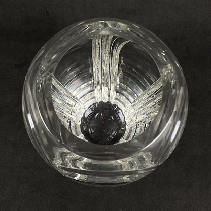 Vintage Rogaska Crystal Glass Vase 10" tall