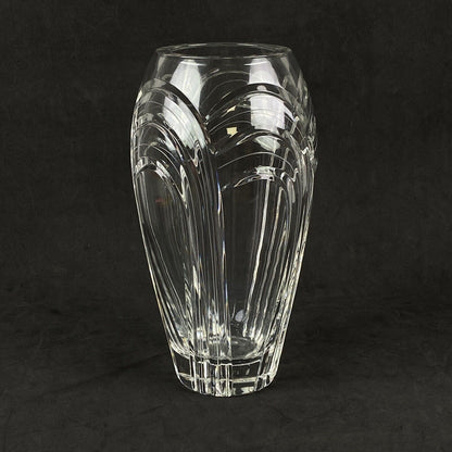 Vintage Rogaska Crystal Glass Vase 10" tall