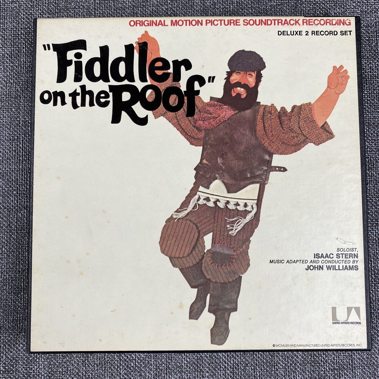 Fiddler On The Roof Soundtrack John Williams Reel to Reel Tape 3 3/4 IPS 1971