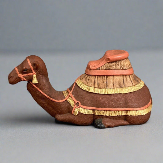 Vintage Nativity Scene Ceramic Camel Replacement  - 9" long Christmas Decoration