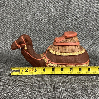 Vintage Nativity Scene Ceramic Camel Replacement  - 9" long Christmas Decoration