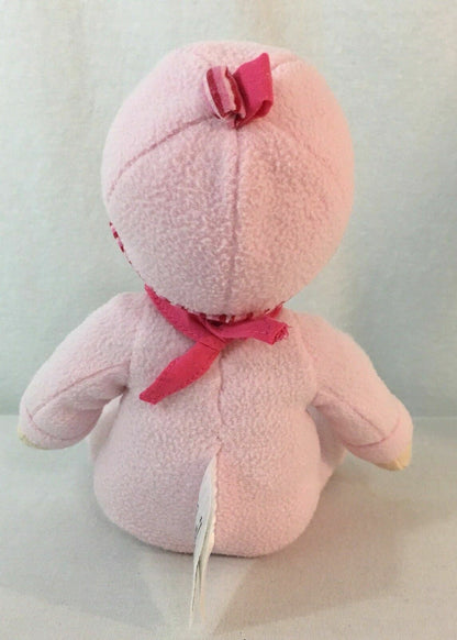 7" Sitting HABA Soft Plush German Baby Doll Pink Lovey Stuffed Washable