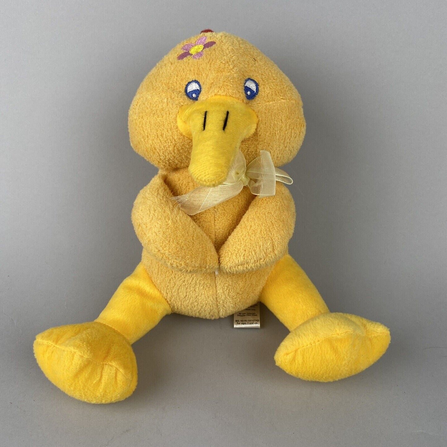 Sugar Loaf Yellow Duck Plush Stuffed Animal 12"