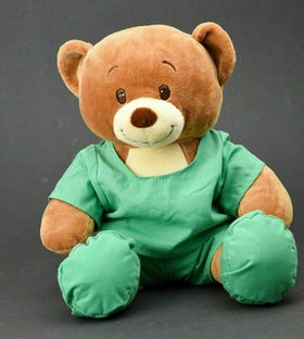 Build-A-Bear Teddy Bear Harry Wearing the Surgeons Outfit 12"