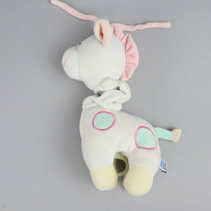 Little Me Pull String White Horse Baby Toy Plush