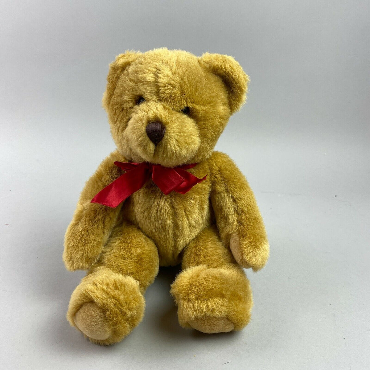 Russ Plus Teddy Bear with Red Bow Plush