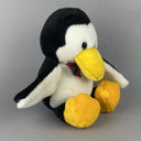 Commonwealth Penguin Wearing a Bow Plush Stuffed Animal 10"