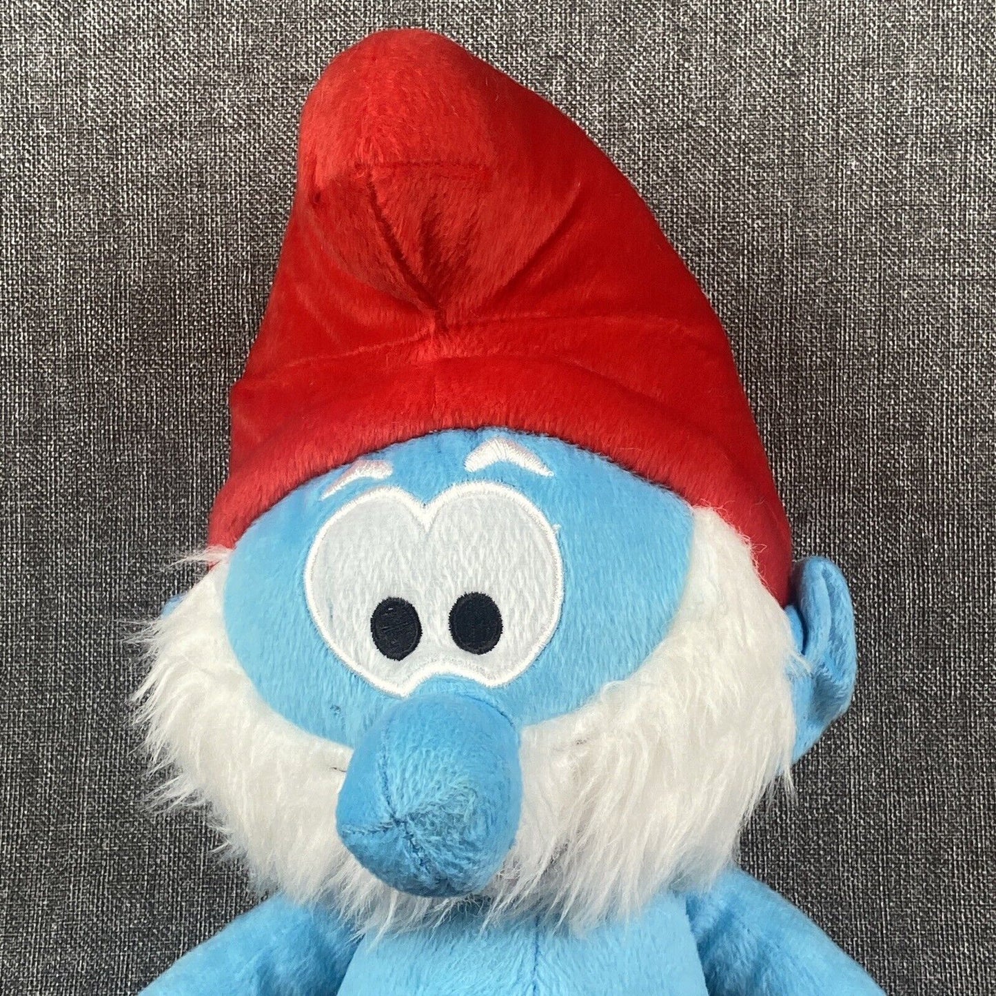 NOS Vintage Papa Smurf 20" Plush NANCO @Peyo 2010