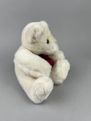 Aurora White Teddy Bear with Bow Plush Stuffed Animal