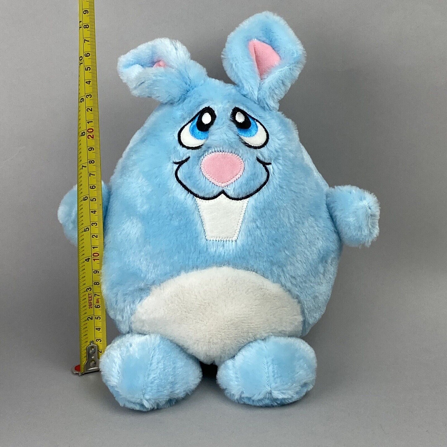 Kellytoy Bunny Rabbit Plush Blue 10" Sitting (Funny, Cute)