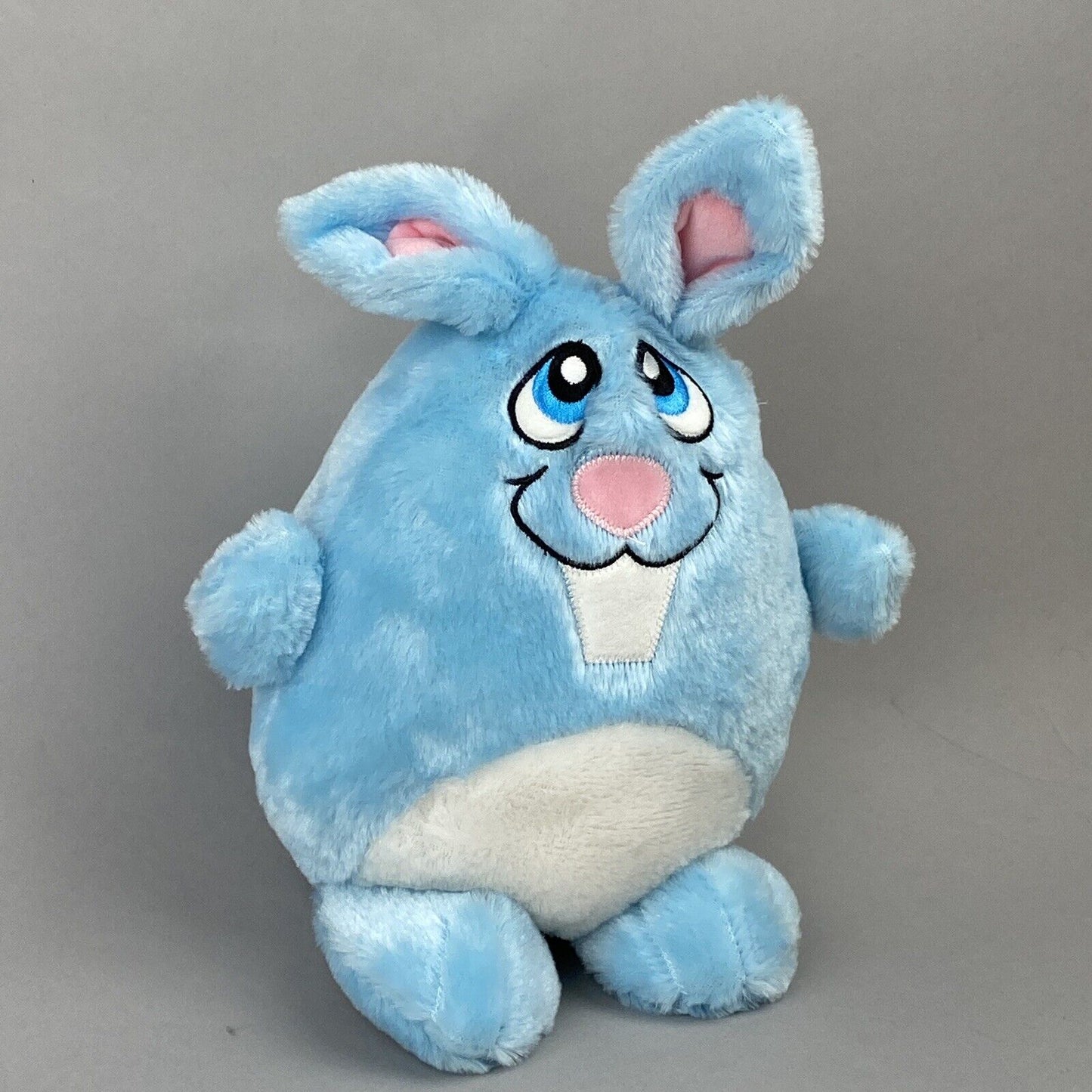 Kellytoy Bunny Rabbit Plush Blue 10" Sitting (Funny, Cute)