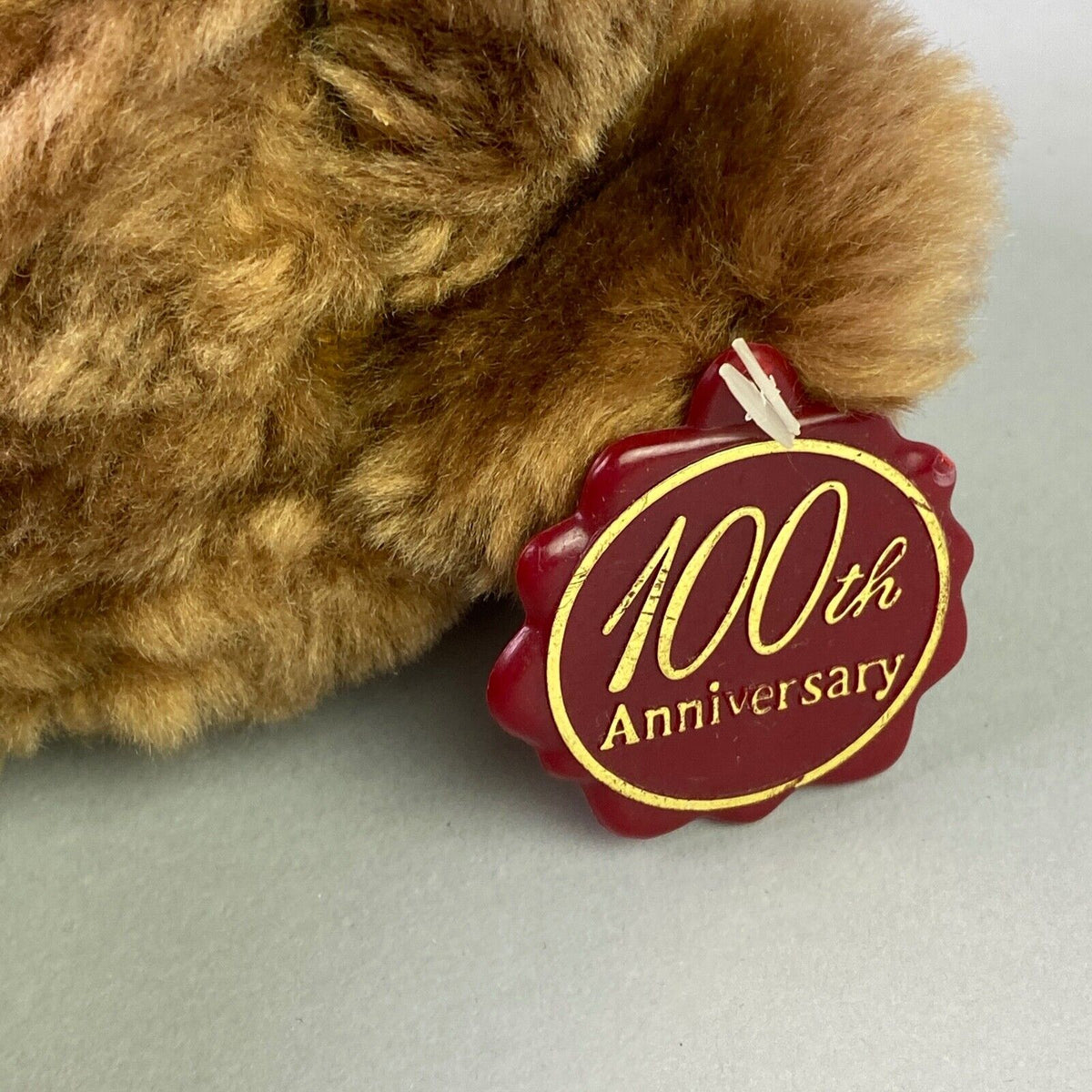 Dan Dee 100th Anniversary Stuffed Plush Teddy Bear Fisherman (Needs Love)