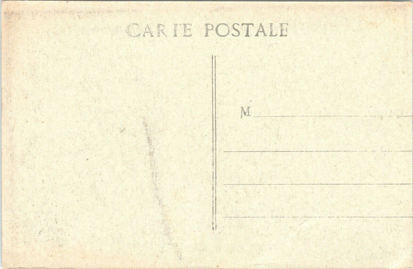 Vintage French Postcard  - France La Cote d'azur, La Cueillette de Violettes