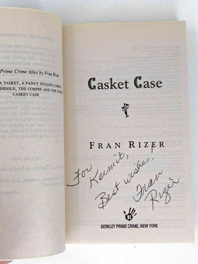 Casket Case by Rizer, Fran 2008 (Signed/Autographed)